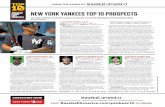 NEW YORK YANKEES TOP 10 PROSPECTS - milb.com · PROSPECTS NEW YORK YANKEES TOP ... 2017 Club (Class)AVG OBP SLG AB R H 2B 3B HR RBI BB SO SB Minors (2 teams) .298 ...