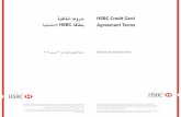 HSBC Credit Card HSBC Agreement Terms€¦ · 3 3 1. When do these Terms Apply? 1.1 What do these terms apply to? These Terms apply to your HSBC Credit Card in the UAE, whether Visa®