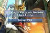Ratchet and Clank Technical Debrief · Ratchet and Clank Future: ... Maya • We are trying to use Maya for what it was designed for ... • Automated dependency tracking.