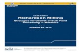 Case study Richardson Milling - Brandon University · This case study examines the Richardson Milling oat ... eat more oats which will open more markets. If this happened, the oat