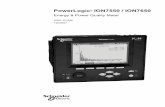 PowerLogic ION7550 / ION7650 User Guide ION 7550 7650 User Guide... · PowerLogic ® ION7550 / ION7650 Energy & Power Quality Meter ... Chapter 1 Introduction .. ... Chapter 19 Reporting