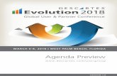 Evolution 2018 - Descartes Systems Group · GARDENIA OEN TO Hilton West Palm Beach 341 ... Intermediate User Training: ... Descartes Evolution 2018 - Page 11 Track Overview