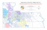 COUNTY PRECINCTS ORANGE COUNTY, FLORIDA Precincts Polling Places... · osceola av horatio av pennsylvania av o r a n g e a v fairbanks av orange av par st edgewater dr ... county
