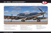 AT-802L LONGSWORD - L3 Technologies datasheet.pdf · Aerospace Systems AT-802L LONGSWORD ™ Unmatched Armed ISR Capability for Today’s Warfighter OPERATIONAL FLEXIBILITY • 400
