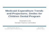 Medicaid Expenditure Trends and Projections; Smiles for ...sfc.virginia.gov/pdf/committee_meeting_agendas/may07/DMAS-Medicaid...Medicaid Expenditure Trends and Projections; Smiles