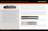 ENTERPRISE-CLASS STACKABLE SWITCHING AT … ICX 6430 and 6450 Switches DATA SHEET HIGHLIGHTS • Offers enterprise-class stackable switching at an entry-level price, allowing organizations