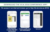 DOWNLOAD THE VCIA 2016 CONFERENCE APP! 2016... · DOWNLOAD THE VCIA 2016 CONFERENCE APP! ... •Regularly report to ... •Intended to ensure that RRG’s are