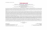 TESCO TREASURY SERVICES PLC · 1 OFFERING CIRCULAR TESCO TREASURY SERVICES PLC (incorporated with limited liability in England with registered number 07656305) £15,000,000,000