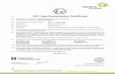 EG-Type Examination Gertificate - KFG LEVEL€¦ · EG-Type Examination Gertificate (2) ... Electrosuisse SEV, notified body No. 1258 in accordance with article 9 of the Council Directive