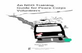 An NGO Training Guide for Peace Corps Volunteers · Contrast Between Teacher-centered and Learner-centered Methods ... Activity 4:1 Reference, ... An NGO Training Guide Peace Corps