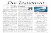 The Testament - Lincoln Memorial Baptist Churchmylmbc.org/newsletter/mar2016.pdf · The Testament March 2016 Lincoln ... rejoices with glee after going on a date with Lisa, ... the