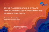 Drought Assessment Using Satellite Derived Meteorological Parameters ...proceedings.esri.com/library/userconf/proc17/papers/416_229.pdf · DROUGHT ASSESSMENT USING SATELLITE DERIVED