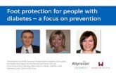 Foot protection for people with diabetes a focus on …allpresan.uk.com/wp-content/uploads/2015/10/1431-Allpresan-Webinar... · Foot protection for people with diabetes –a focus