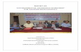 REPORT ON ENVIRONMENTAL AWARENESS ... Awarness Workshop 2016...REPORT ON “ENVIRONMENTAL AWARENESS WORKSHOP” FOR TOURISM PROFESSIONALS Submitted To: Nepal Mountaineering Association
