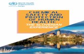 Chemical safety and protection of human health: the ... · safety and proteCtion of human health: the Slovenian experience ... negative impact of chemicals on human health and the
