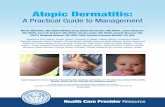 Atopic Dermatitis - Eczema Society Of Canada · Background: Eczema (atopic dermatitis), is a chronic, pruritic inflammatory skin condition that follows a relapsing ... For some patients,