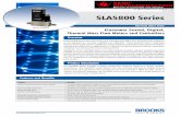 SLA5800 Series - Serv'Instrumentation · 1 The SLA5800 Series mass flow meters and mass flow controllers have gained broad acceptance as the standard for accuracy, stability and reliability.