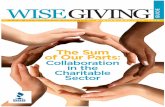 Holiday 2016 Wise Giving Guide - give.org this edition of the Wise Giving Guide, BBB Wise Giving Alliance (BBB WGA) highlights collaborations, including both hurdles to and reasons