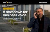 Dialpad Business Voice A new dawn for business voice · 2018-03-26 · far simpler and giving you more control over costs. ... Dialpad Business Voice can save you 40-60% on your monthly