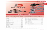 Axle Assemblies - Trailer PARTS 4U - Hydrastar Assemblies.pdf · Horse Trailers, Car Haulers ... indicates two wheel sensors will be connected to and monitored by the ECU, ... With
