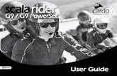 G9 / G9 PowerSet - Tradeinn S.L.€¦ · 1. INTRODUCTION ... This manual will help you set up, ... The G9 allows you to perform certain actions by simply using your