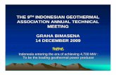 THE 9TH INDONESIAN GEOTHERMAL INDONESIAN .THE 9TH INDONESIAN GEOTHERMAL INDONESIAN GEOTHERMAL ASSOCIATION