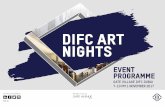 DIFC Art Nights - Dubai International Financial Centre ...€¦ · DIFC Art Nights EVENT PROGRAMME ... soft acrobatics as well as captivating high notes, ... selection of abstract
