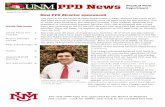 PPD News Page 2 - University of New Mexico News Page 2 Page 3 PPD News PPD News Page 4 Page 5 PPD News A Fresh, Bold Look, Rooted In History SCHEMATIC DESIGN PROPOSAL Design & Construction