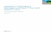 vRealize™ Operations Management Pack™ For VCE Vision… · Registering VMware vCenter Servers ... values. You can set vRealize ... Select VCE Vision Adapter in the solutions list
