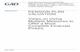 GAO-14-264, Pension Plan Valuation: Views on Using ... to the Chairman, Committee on PENSION PLAN VALUATION Views on Using Multiple Measures to Offer a More Complete Financial Picture