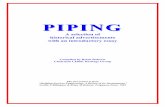 PIPING - CIBSE Heritage Group · PIPING A selection of ... The process of soldering, ... Rome is probably the first major example of engineering product standardisation.