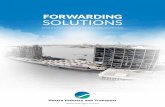 FORWARDING SOLUTIONS - ccifrance-myanmar.org ·  Forwarding Solutions 17. 05 ... Sumitomo Vanachai / Partex Aventis CMI General Motors Itochu Metro Fiber Nong Khae Cogeneration