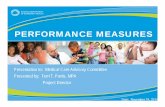 MCAC Presentation re Performance Measurement - T. Portis · CMO accreditation through NCQA. Why Generate Performance Measure Rates? ... rth Weight Rate 8.84% 8.73% 8.32%