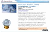 Large Scale, Blended Learning Development: … articles/misc/Large Scale, Blended...Large Scale, Blended Learning Development: Benchmark. A Chapman Alliance, Research Study . March