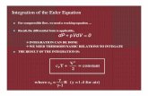 Integration of the Euler Equation - Texas A&M Universityaeweb.tamu.edu/aero201/Lecture Slides/Ae 201 4.pdf · Integration of the Euler Equation For compressible flow, we need a working