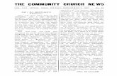 THE COMMUNIT CHURCY NEWH S - smfpl.org€¦ · the communit churcy newh s vol. vii stowi ohio friday,, novembe, 7 194,r no1 45 . am i my brother's keeper? gen. 4:9 an. caid sain tdo