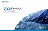 INTRODUCTION TO TOPMIX PERMEABLE - Tarmac · The ideal concrete solution for surface and storm water management MIX PERMEABLE TOP. ... INTRODUCTION TO TOPMIX PERMEABLE.