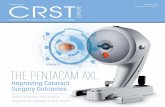 THE PENTACAM AXL - CRSTEurope | Home · The Pentacam AXL can be used to deliver precise axial length measurements for accurate IOL power calculation. ... • Belin/Ambrósio Enhanced