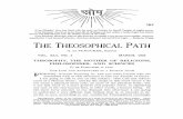 THE THEOSOPHICAL PATH - theosociety.org and in its halcyon days of diffusion, in those periods which ... be to the immortal gods that at last some of the nobler parts of the
