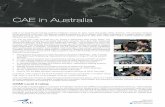 CAE in Oceania - cae.com in Australia CAE is an experienced training ... which is one of the world's largest virtual air combat exercises. CAE Australia also includes an ...