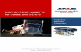 DRAFT RSC and ESC systems for trucks and trailers - RSC and ESC... · RSC and ESC systems for trucks and trailers Technical ... Electronic (Enhanced) Stability Control ... Electronic