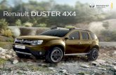 Renault DUSTER 4X4 · Renault Duster 4x4 is capable of meeting all ... it comes with many safety features as standard: ESP (Electronic Stability Program), ... (Electronic Brake ...