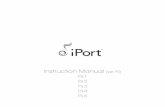 Instruction Manual - Abt Electronics · iPort ver. FS 5 Instruction Manual iPod Models Supported All iPort FS systems are made for the following iPod models: iPod mini, …