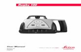 Rugby 100 en - Rice Rentals Manuals/Leica Geosystems/Leica...The Rugby 100 is easy to understand and simple to use. The picture below gives The picture below gives a brief explanation