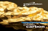 THE VALUE OF - Calgon Carbon · THE VALUE OF CARBON FOR GOLD RECOVERY. In your line of work, every ounce counts. ... causing the gold to leach into the solution. The gold-bearing