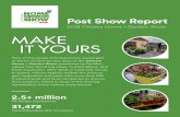 OHGS18 -- Post Show Report - expomediainc.com -- Post Show Report.pdf · Canada’s Carson Arthur! Check out must-see features and more than 300 trusted brands. Satisfaction Check