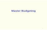 Master BudgetingMaster Budgeting - csus.edu · sales and provide for sufficient ending inventory. 11. ... Ch $ 43 000 sales of sales of ... Accounts receivable 75,000