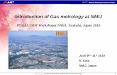 Introduction of Gas metrology at NMIJnmijclub/gas/docimgs/A1-01_Introduction_Gas... · 2. Contents of the presentation • Introduction of NMIJ/AIST • Gas Lab in NMIJ • Metrology