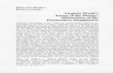 Virginia Woolf's Image of the Plunge: Intimations of the ...oic.uqam.ca/...2-7-hughes_-_virginia_woolfs_image.pdf · Mary Joe Hughes Boston College Virginia Woolf's Image of the Plunge: