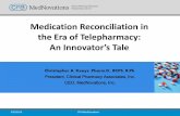 Medication Reconciliation in the Era of Telepharmacywmshp.org/sg_current_event_content_new/2018-05-19/Telepharmacy... · Medication Reconciliation/ Telepharmacy-Case Study Severe
